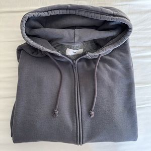 aritzia/TNA zip up hoodie